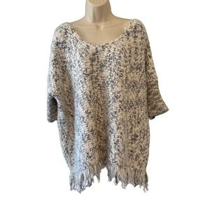 Cozy Gray Knit Sweater